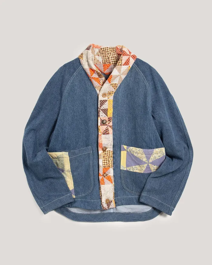 Women Erkin Jacket Indigo YMC Outerwear
