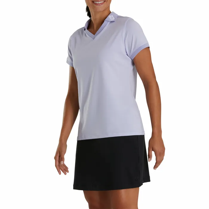 Women FootJoy End On End 8211 FJ Tour Logo Women Shirts