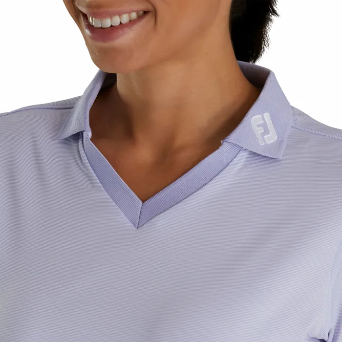 Women FootJoy End On End 8211 FJ Tour Logo Women Shirts
