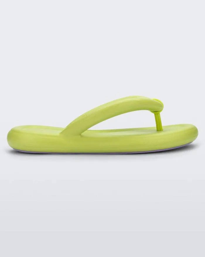 Women Free Flip Flop Lime Green Melissa Flip Flops