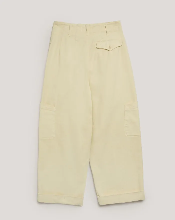 Women Grease Trouser Ecru YMC Trousers