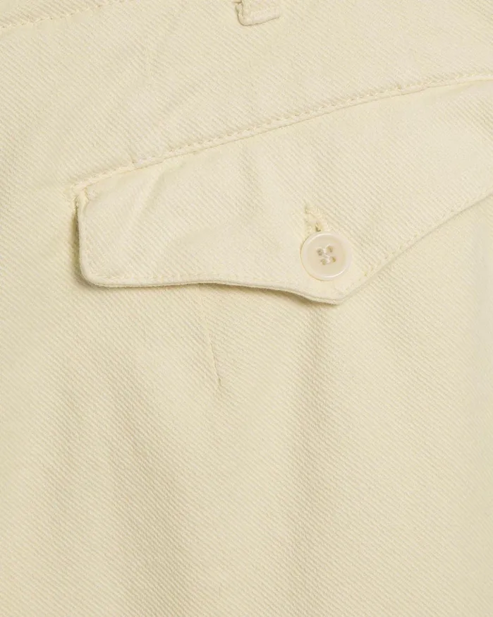 Women Grease Trouser Ecru YMC Trousers