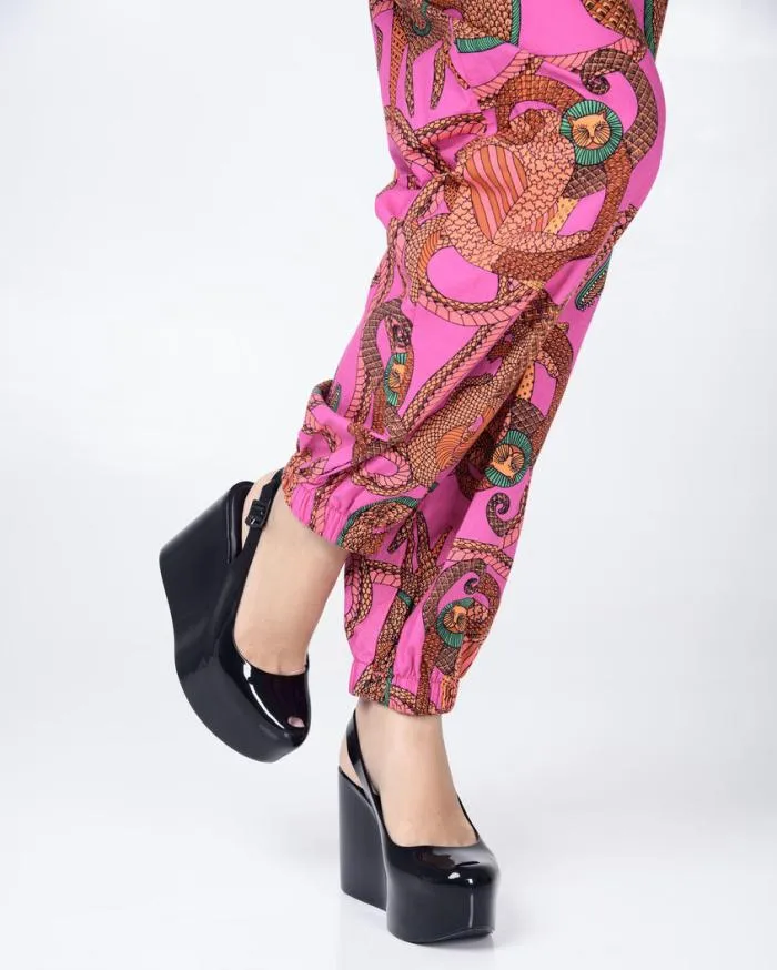 Women Groovy Black Melissa Platforms