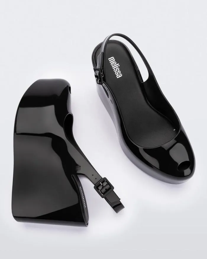 Women Groovy Black Melissa Platforms