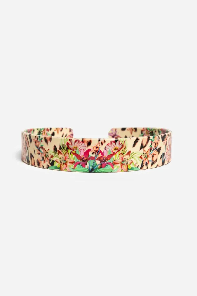 Women Hair Accessories Johnny Was MILLER TIGERLILLY HEADBAND Miller Tigre Scarf Print Women Hair Accessories Johnny Was MILLER TIGERLILLY HEADBAND Miller Tigre Scarf Print