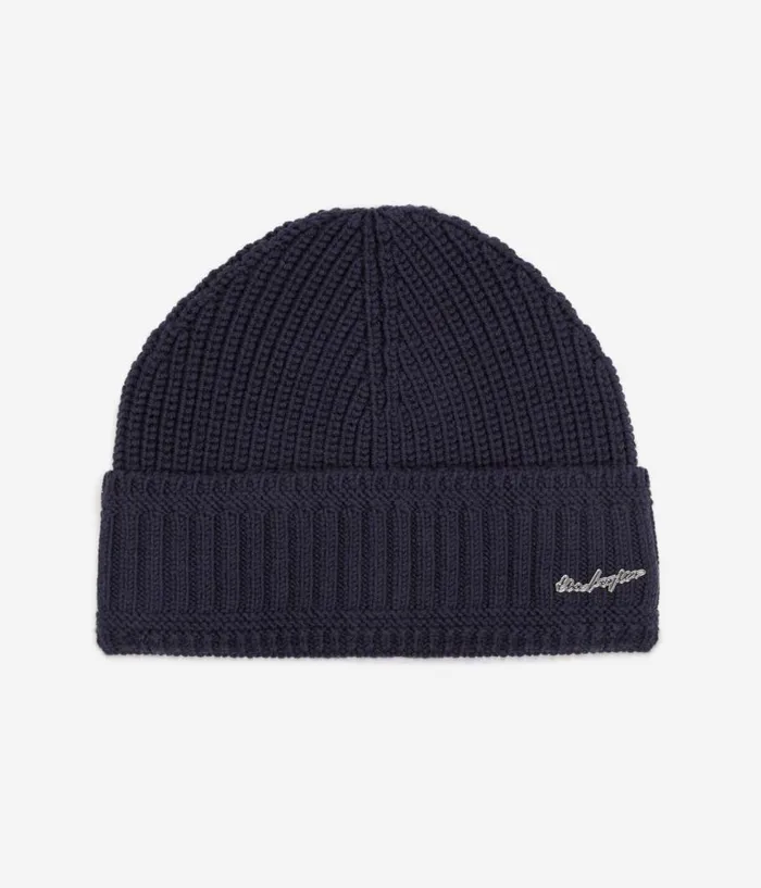 Women Hats and Scarves THE KOOPLES Blue Wool Beanie