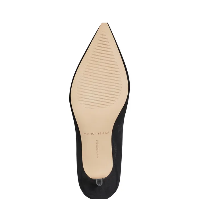 Women Heels and Pumps Marc Fisher Alola Pump Black Suede