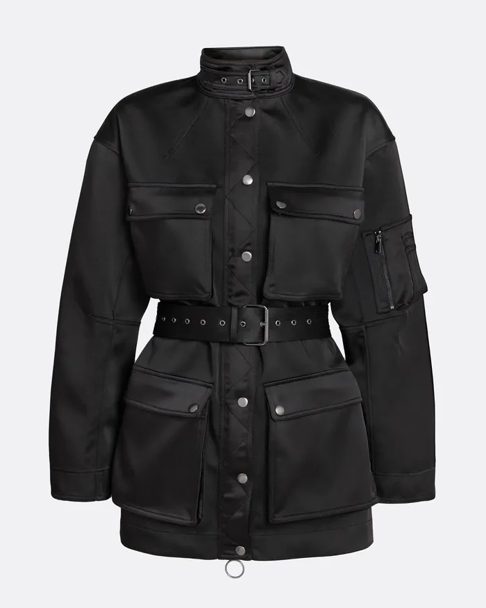 Women Ipek Black Jacket Black Jackets and Coats Safiyaa