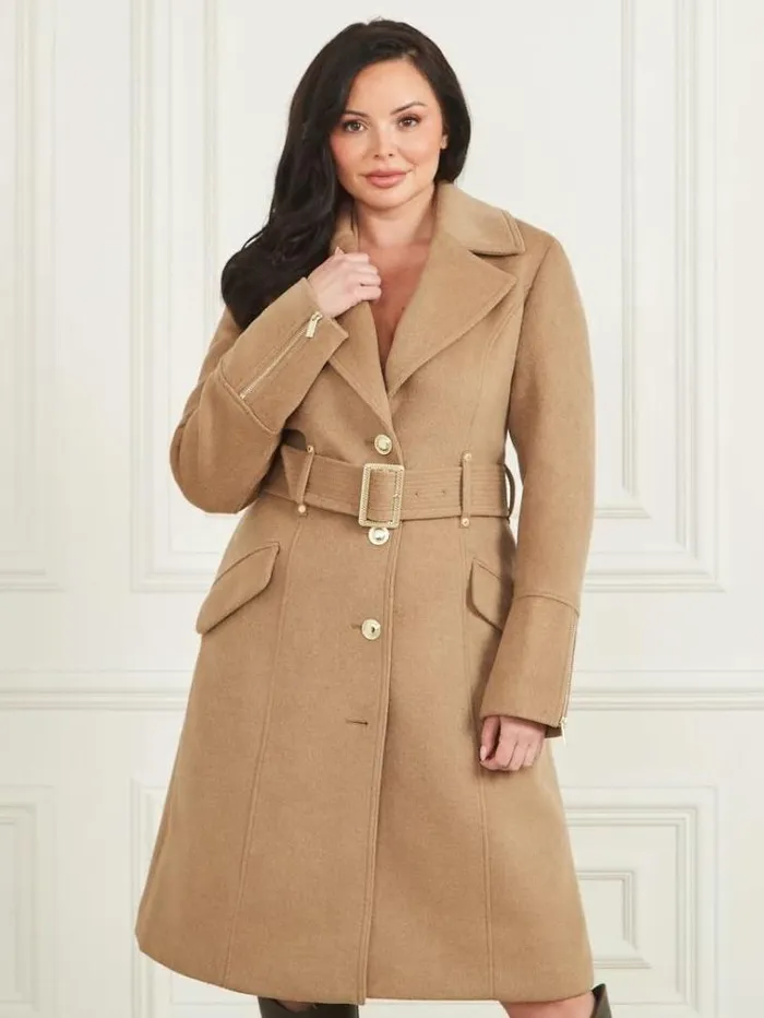 Women Jackets Marciano Alice WoolBlend Coat Macchiato Multi