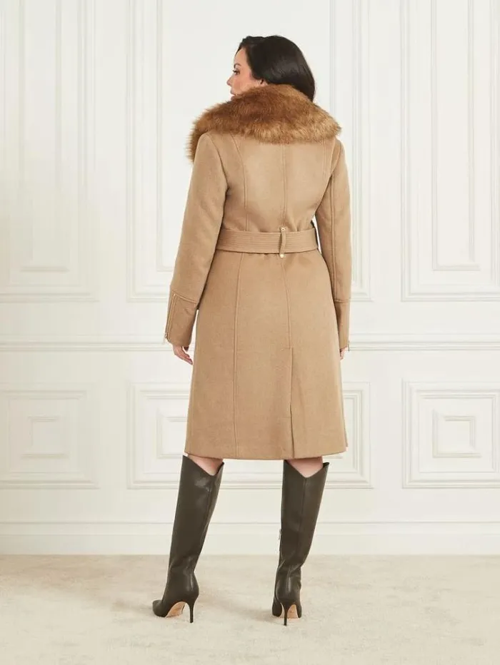 Women Jackets Marciano Alice WoolBlend Coat Macchiato Multi