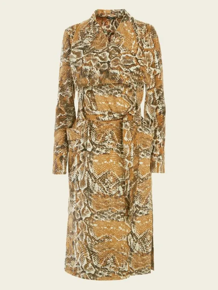 Women Jackets Marciano Hudson Snakeskin Printed CoverUp Secret Skin Print