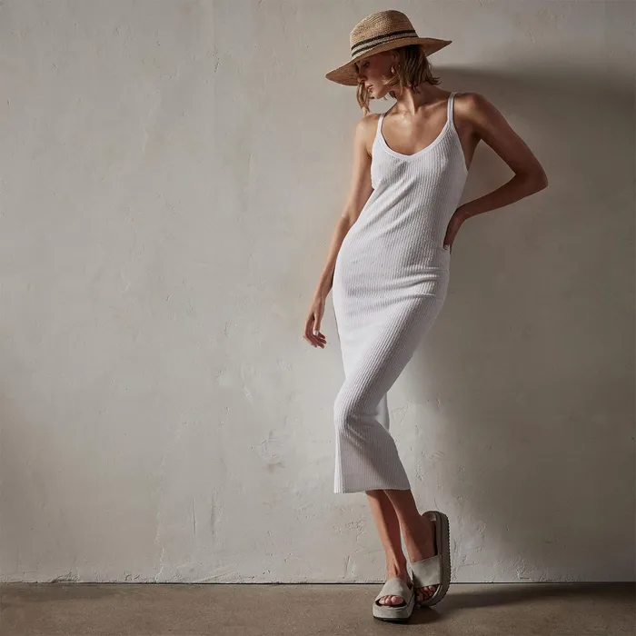 WOMEN James Perse LOS ANGELES COLLECTION Carmel Dress White