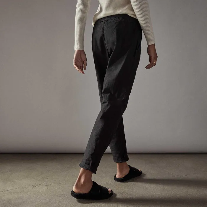 WOMEN James Perse PANTSDENIM Rip Stop Utility Pant Black