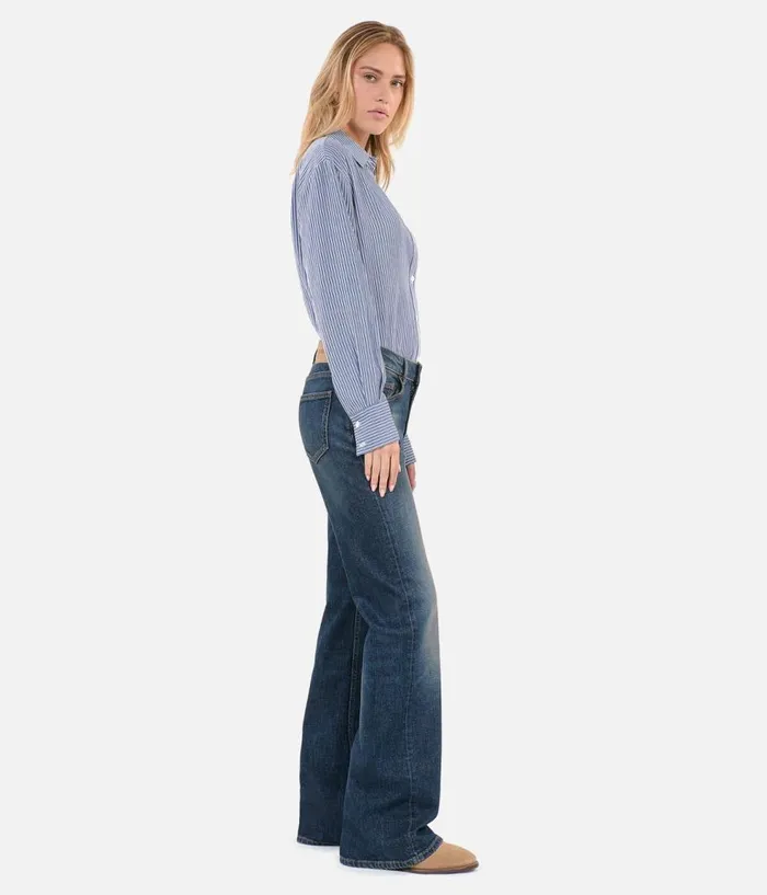 Women Jeans and Pants THE KOOPLES Blue Flare Jeans Women Jeans and Pants THE KOOPLES Blue Flare Jeans