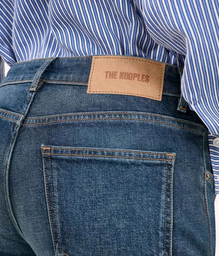Women Jeans and Pants THE KOOPLES Blue Flare Jeans Women Jeans and Pants THE KOOPLES Blue Flare Jeans