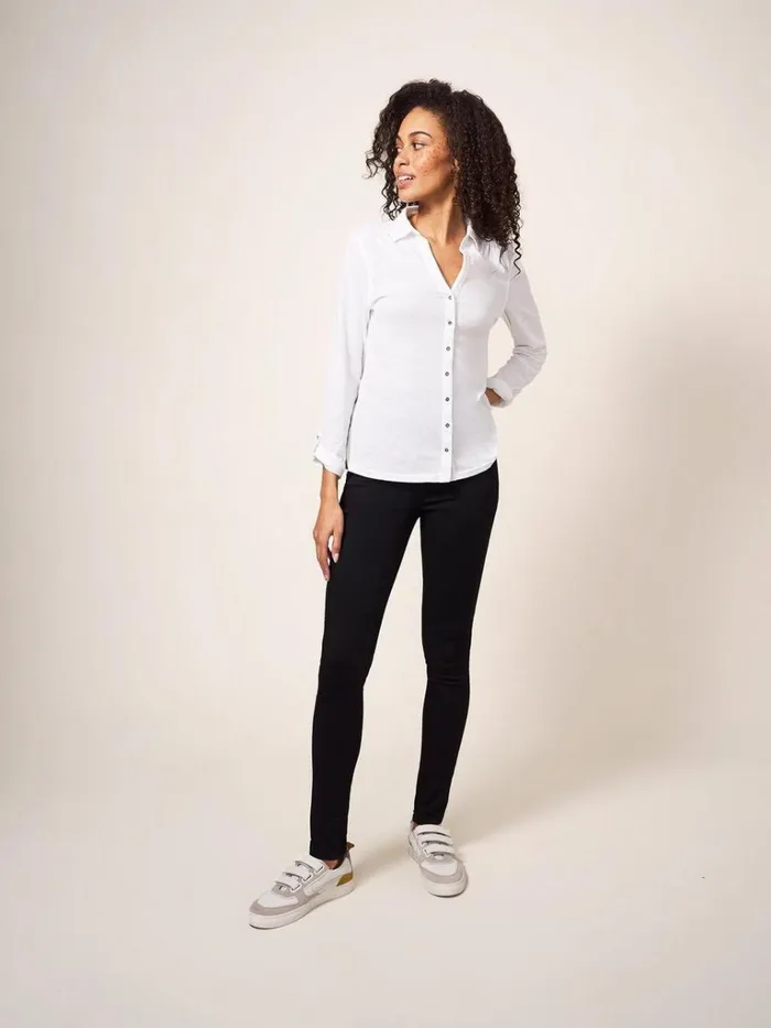 Women JEANS White Stuff Janey Full Length Jegging Pure Black