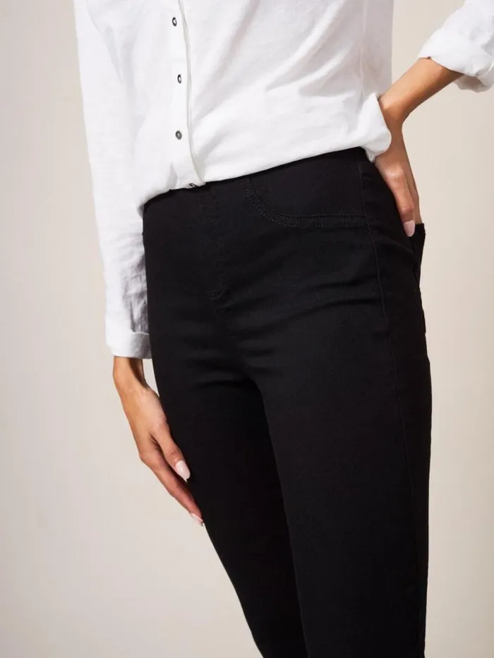 Women JEANS White Stuff Janey Full Length Jegging Pure Black