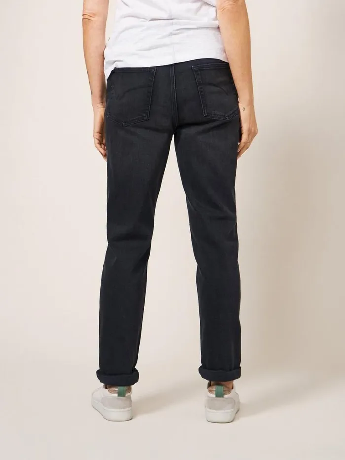 Women JEANS White Stuff Katy Relaxed Slim Jeans Washed Black Women JEANS White Stuff Katy Relaxed Slim Jeans Washed Black