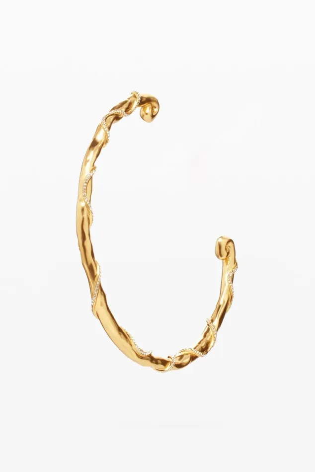 Women Jewellery Desigual Zalio Goldplated Rigid Necklace