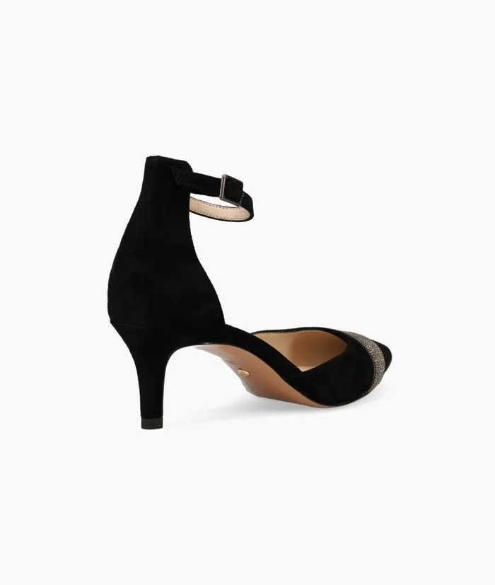 Women Kelda Low Heel 8211 Black Pelle Moda Low Heels