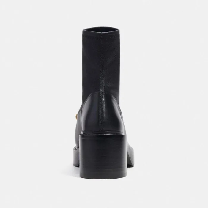 Women Kenna Bootie Black Coach Boots and Booties