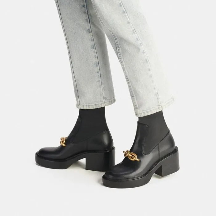 Women Kenna Bootie Black Coach Boots and Booties