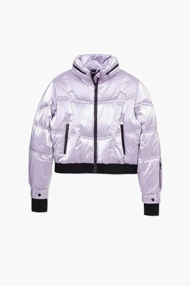 WomenKids Coats And Jackets Desigual Metallic Padded Coat