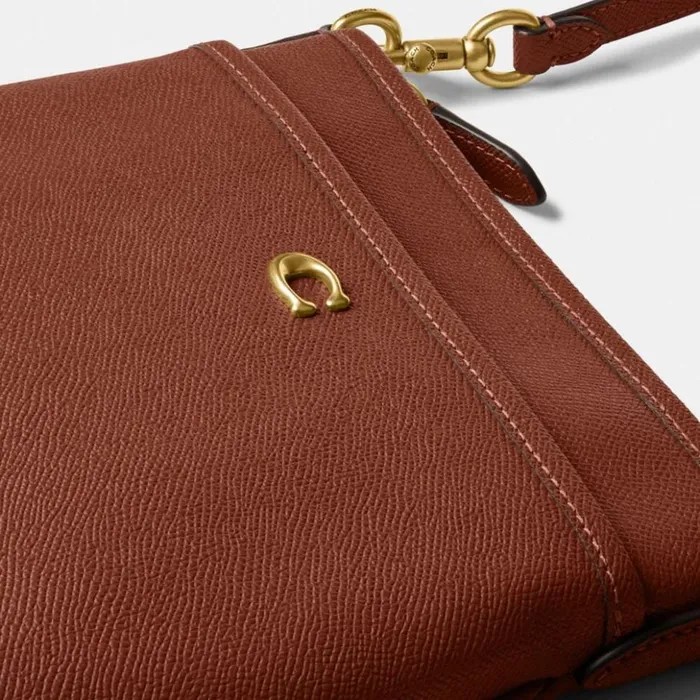 Women Kitt Messenger Crossbody Brass1941 Saddle Coach Crossbody Bags