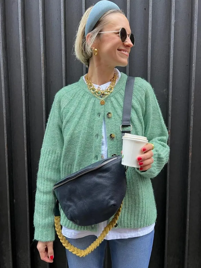 Women KNITWEAR White Stuff CLOVER CARDIGAN Mid Green Women KNITWEAR White Stuff CLOVER CARDIGAN Mid Green