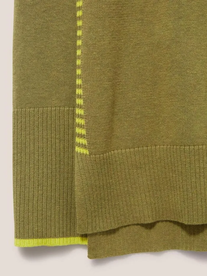 Women KNITWEAR White Stuff Olive Crew Neck Jumper Deep Green