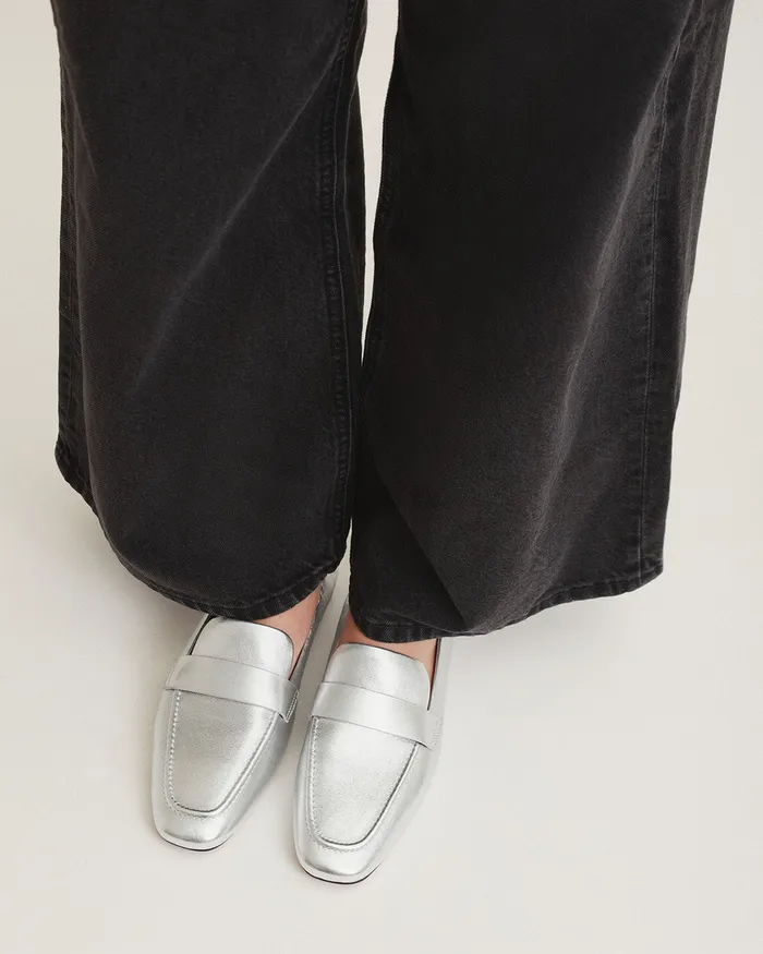Women LACE UP and LOAFERS jomercer Bowen loafers silver leather Women LACE UP and LOAFERS jomercer Bowen loafers silver leather