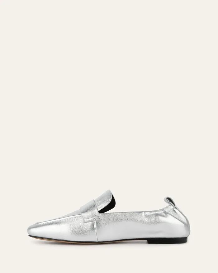 Women LACE UP and LOAFERS jomercer Bowen loafers silver leather Women LACE UP and LOAFERS jomercer Bowen loafers silver leather