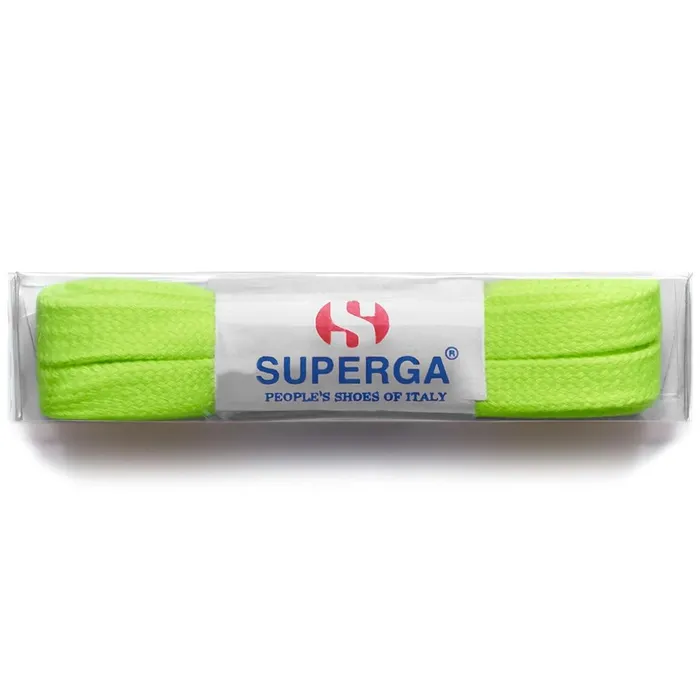 Women LACES Unisex Color Laces Laces TOTAL YELLOW FLUO Superga Shoe Laces