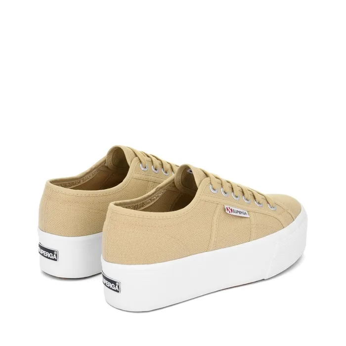 Women Lady Shoes Woman 2790 PLATFORM Wedge BEIGE Superga Platform