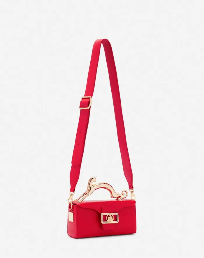 Women Lanvin Mini Bags and Clutches Leather Nano Pencil Cat Bag Flame Women Lanvin Mini Bags and Clutches Leather Nano Pencil Cat Bag Flame