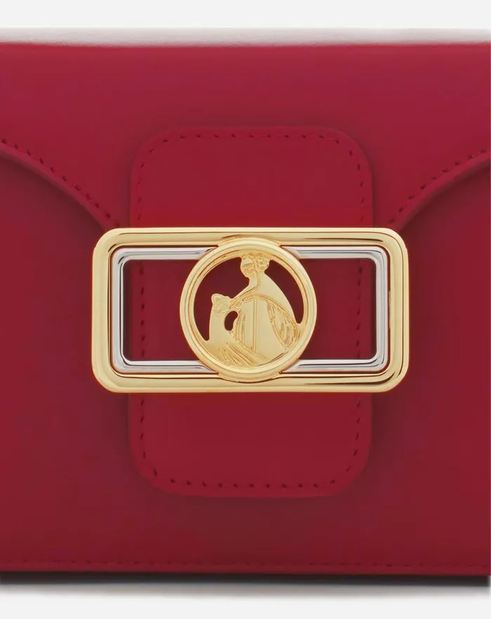 Women Lanvin Mini Bags and Clutches Nano Pencil Cat Leather Bag Turkish Red Women Lanvin Mini Bags and Clutches Nano Pencil Cat Leather Bag Turkish Red
