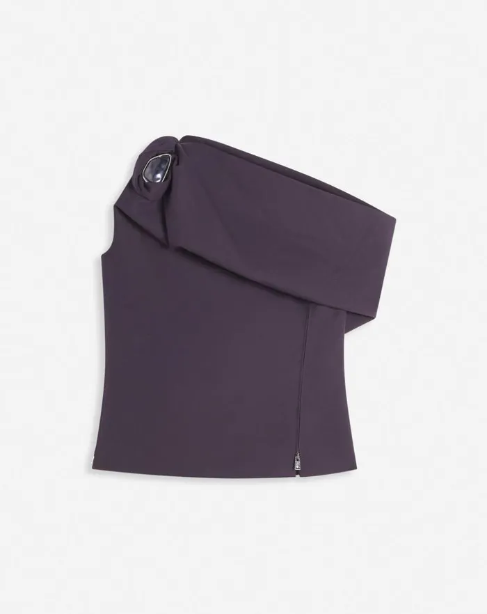 Women Lanvin Tops Asymmetrical Top Japanese Ink