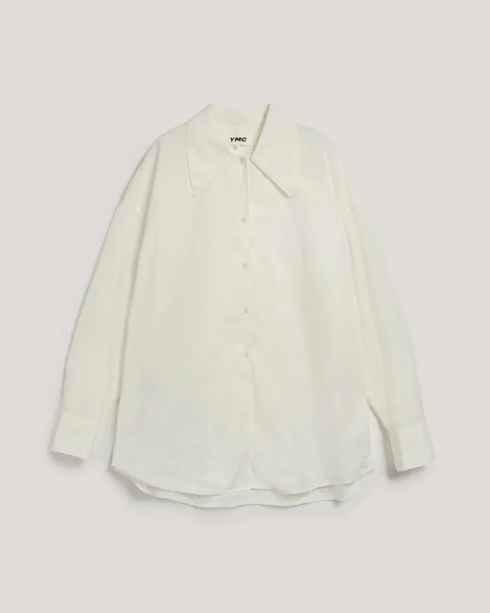 Women Lena Poplin Shirt White YMC Shirts