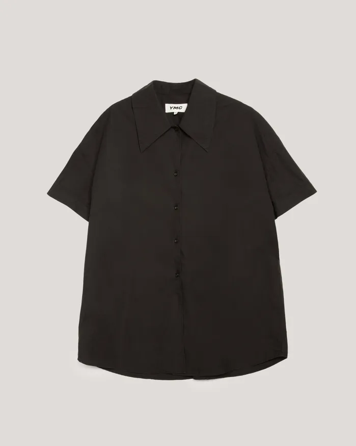 Women Lena Short Sleeve Shirt Black YMC Shirts