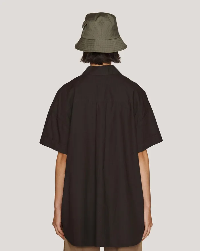 Women Lena Short Sleeve Shirt Black YMC Shirts