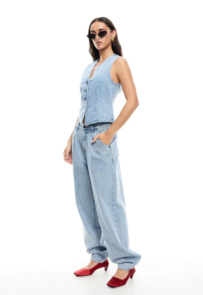 Women Lioness Fashion Denim ON MY WAY DENIM JEAN Classic Denim