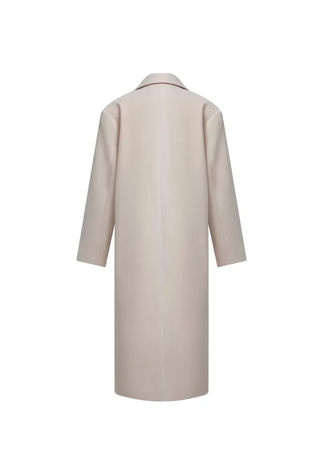 Women Lioness Fashion Outerwear OLSEN COAT Cream