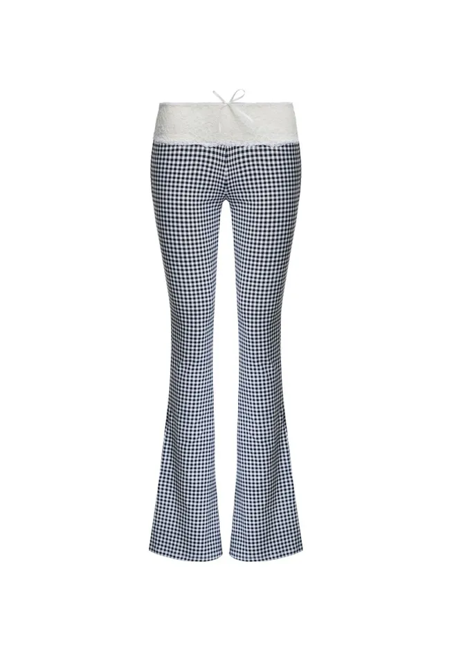 Women Lioness Fashion Pants ON POINTE PANT Black Check Women Lioness Fashion Pants ON POINTE PANT Black Check