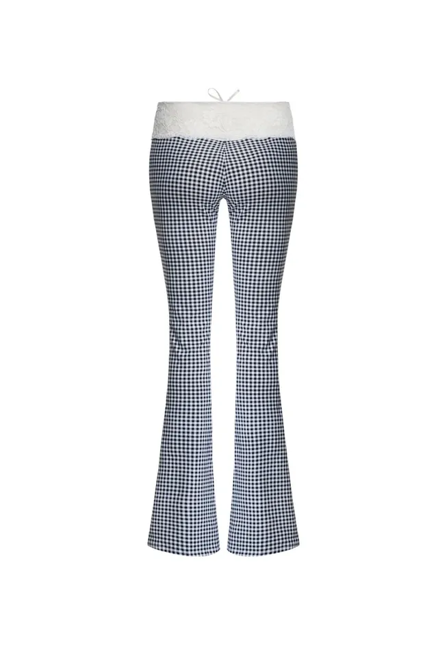 Women Lioness Fashion Pants ON POINTE PANT Black Check Women Lioness Fashion Pants ON POINTE PANT Black Check