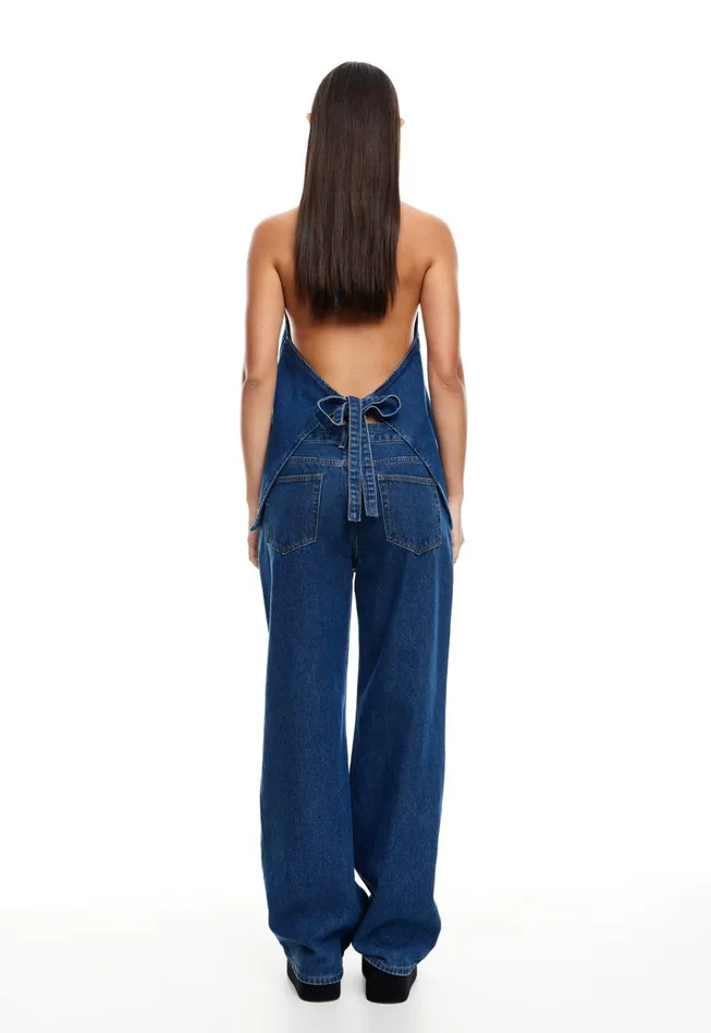 Women Lioness Fashion Pants TOP MODEL JEAN Dark Denim