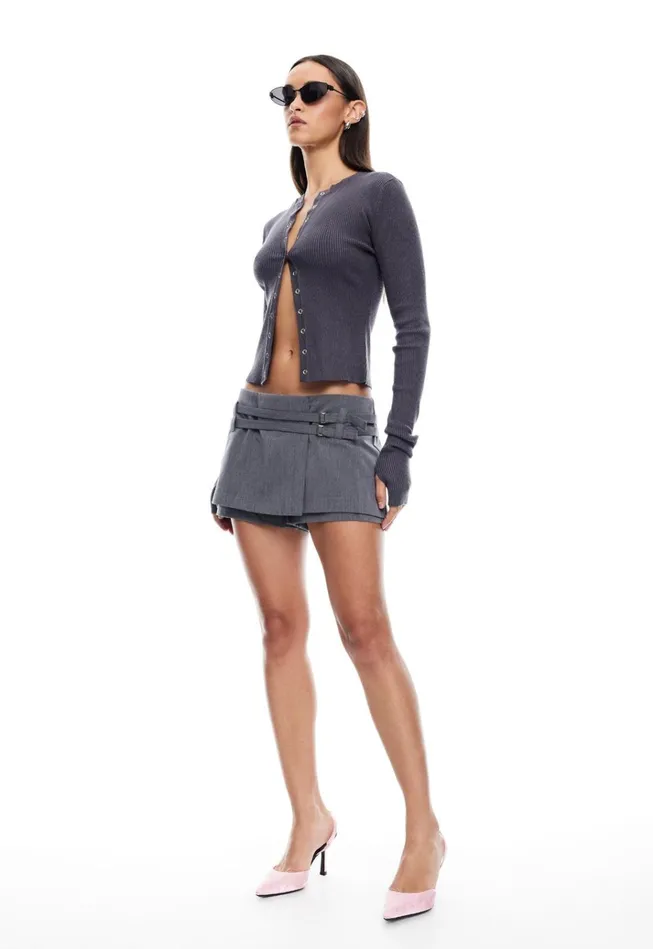 Women Lioness Fashion Shorts DEUCE SKORT Grey Women Lioness Fashion Shorts DEUCE SKORT Grey
