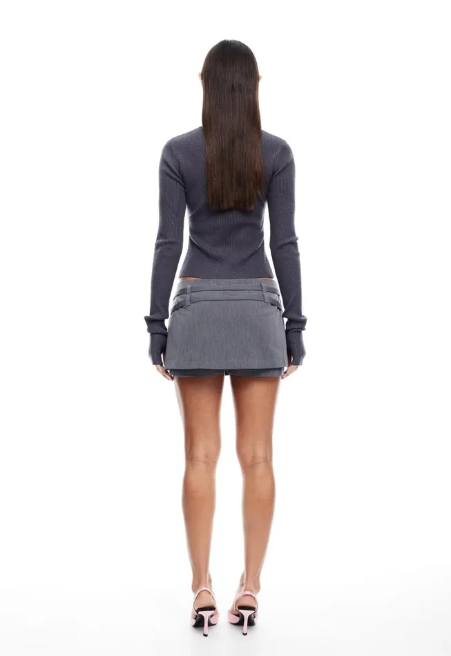 Women Lioness Fashion Shorts DEUCE SKORT Grey Women Lioness Fashion Shorts DEUCE SKORT Grey