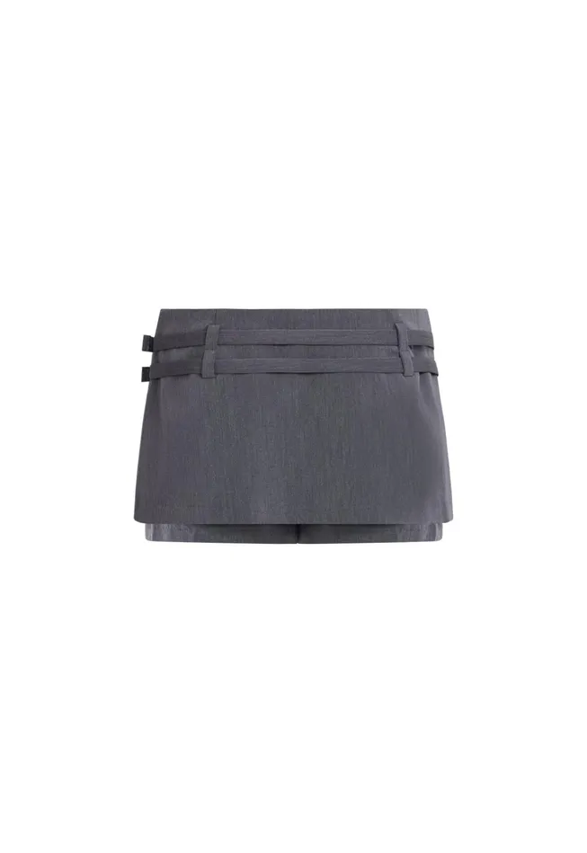 Women Lioness Fashion Shorts DEUCE SKORT Grey Women Lioness Fashion Shorts DEUCE SKORT Grey