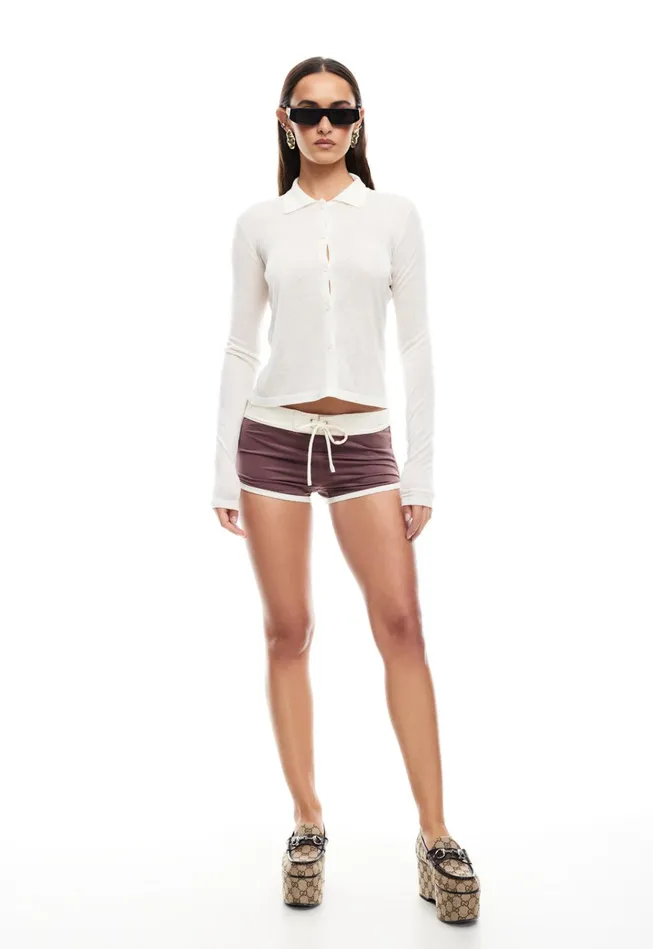 Women Lioness Fashion Shorts SERENA SHORT Chestnut Women Lioness Fashion Shorts SERENA SHORT Chestnut