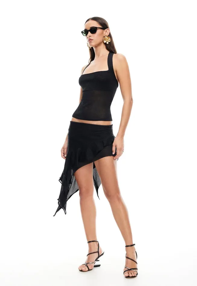 Women Lioness Fashion Skirts PALISADES MINI SKIRT Onyx Women Lioness Fashion Skirts PALISADES MINI SKIRT Onyx